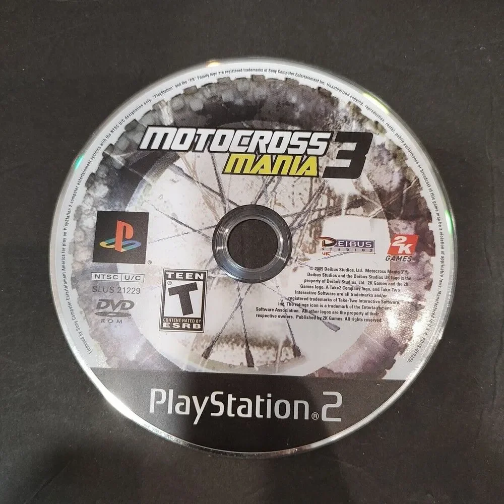 Motocross Mania 3 (Sony PlayStation 2, PS2) Disc‎ Only